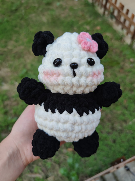 Crochet Panda Plushie